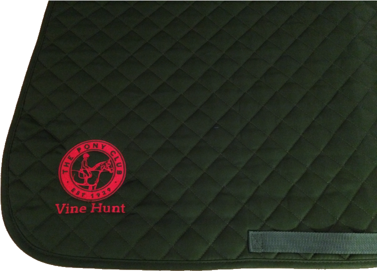 Vine Hunt Bottle Green Saddlecloths 91838 P - Leather (786x590), Png Download