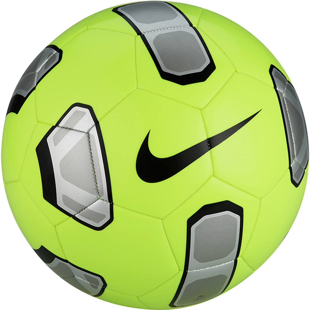 Neon Nike Soccer Ball (1000x1000), Png Download
