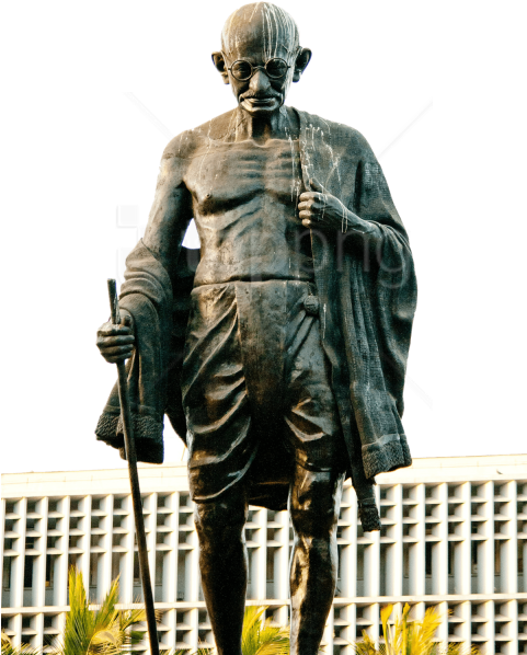 Free Png Download Mahatma Gandhi S Png Images Background - Mahatma Gandhi Stacu Image Download (480x720), Png Download