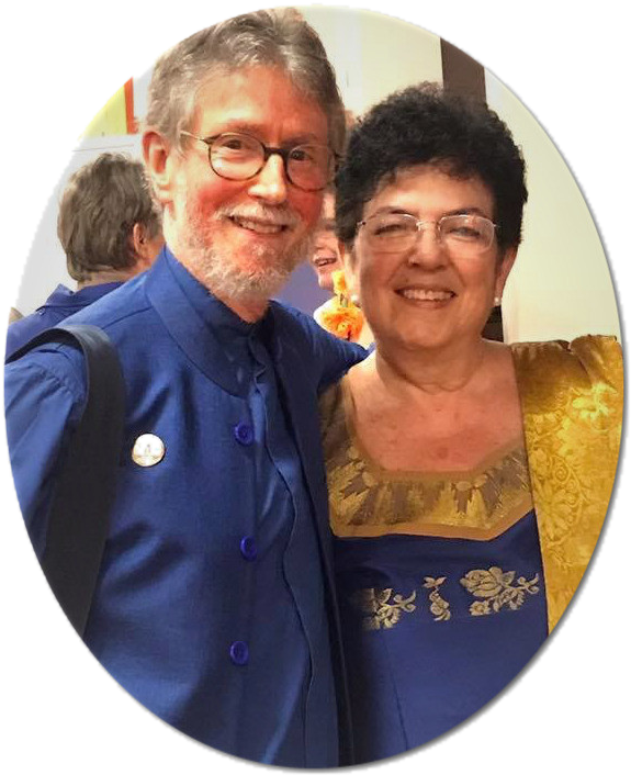 Blessings To You, Nayaswamis Hriman And Padma Ananda - Family (590x729), Png Download