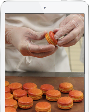 Macaroons Drawing Glass Dome - Macaroon (868x567), Png Download