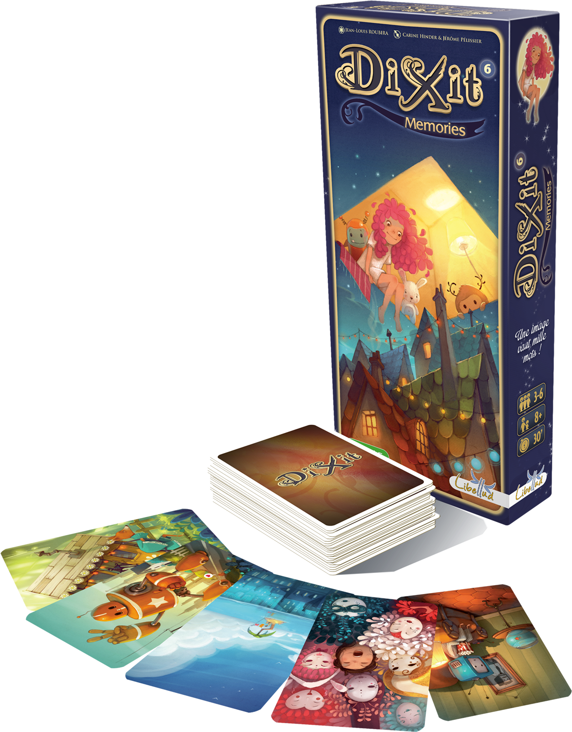 Dixit Memories Fr Layout - Dixit Espansione 6 (1500x1500), Png Download