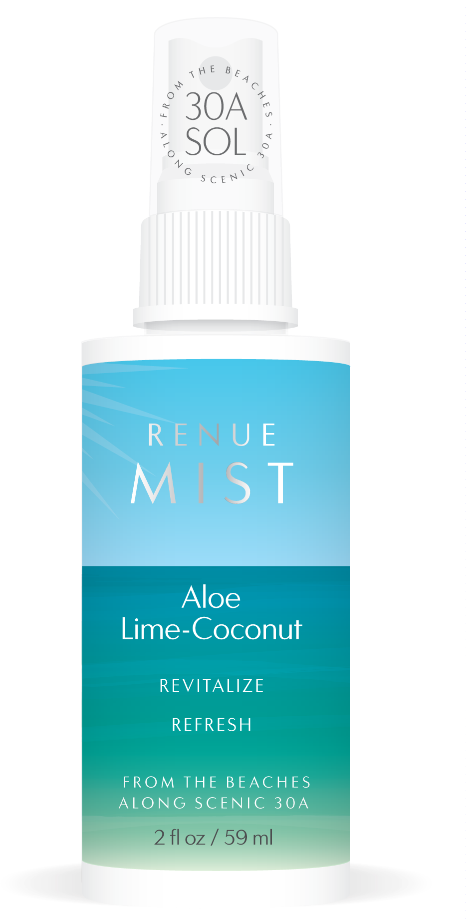 Sol 2oz Signature-renuemist (1000x1848), Png Download