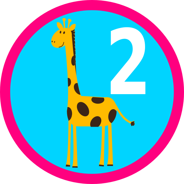 Giraffe (600x600), Png Download
