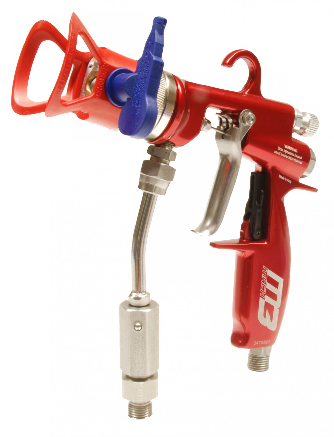 Pistola De Ar Assistido Mach3 - Mach 3 Spray Gun (1378x1800), Png Download