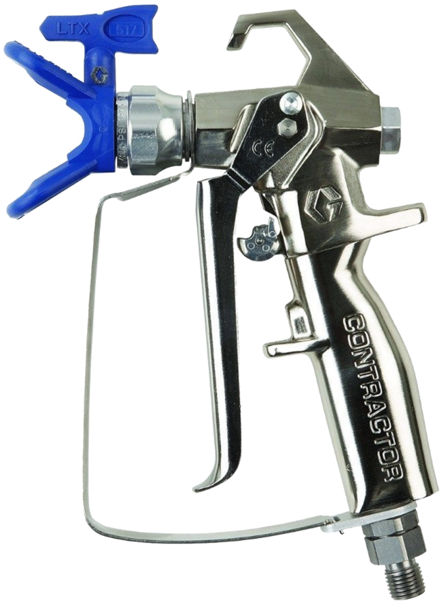 Pistola Contractor - Gun With - Graco Gun (805x1024), Png Download