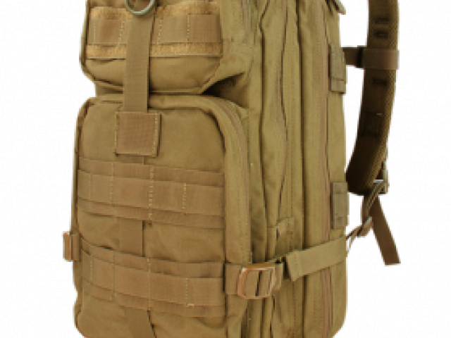 Backpack Clipart Brown Backpack - Condor Compact Assault Pack (640x480), Png Download