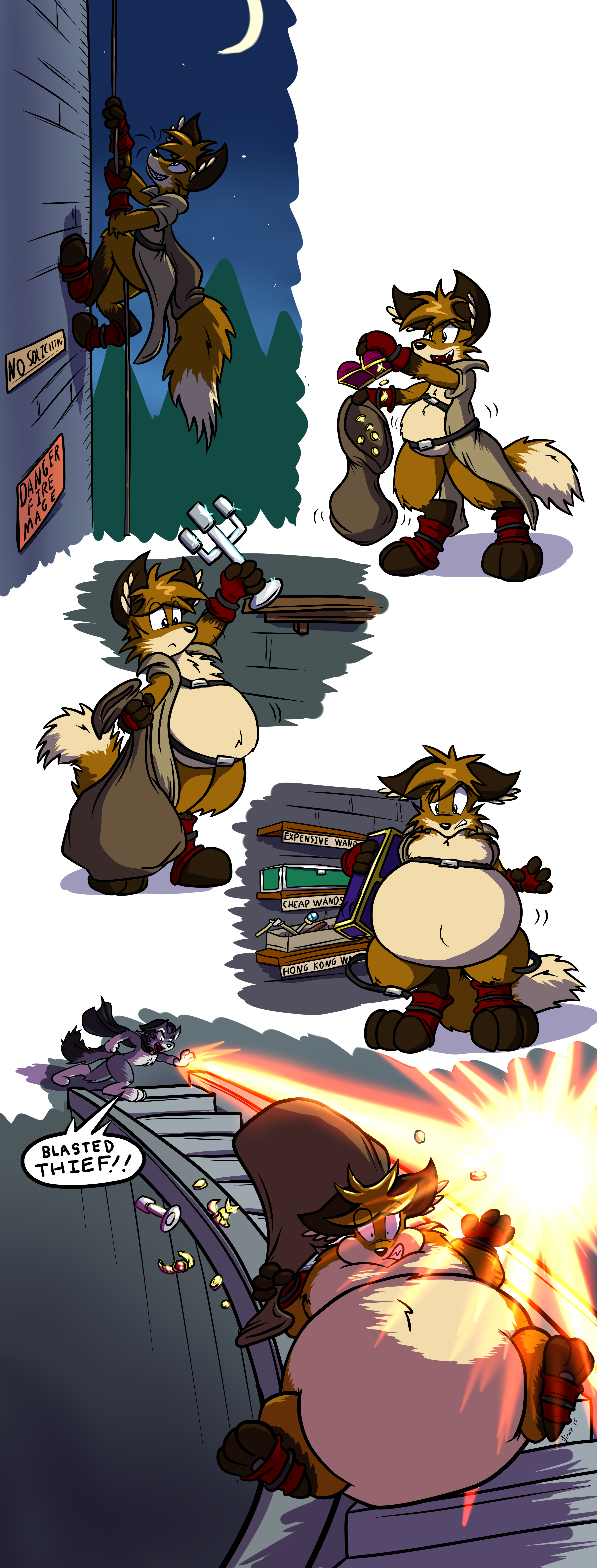 Art By Virmir - Cartoon (3000x7876), Png Download