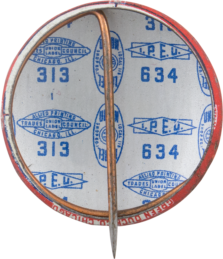 Let's All Vote Button Back Political Button Museum - Emblem (1000x1093), Png Download