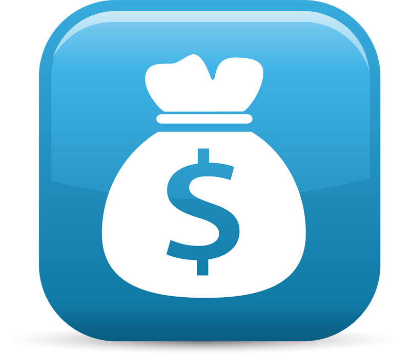 Bag Of Money Elements Glossy Icon Mjrec2ud L - Number (800x694), Png Download