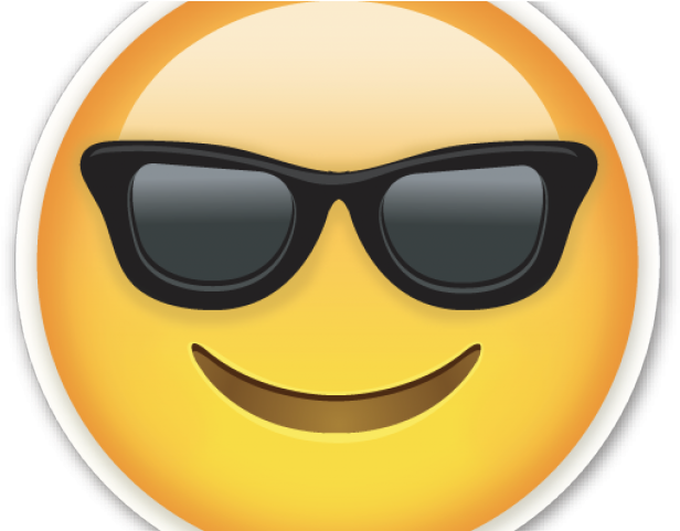 Sunglasses Emoji Clipart Yellow Face - Like A Boss Emoji (640x480), Png Download