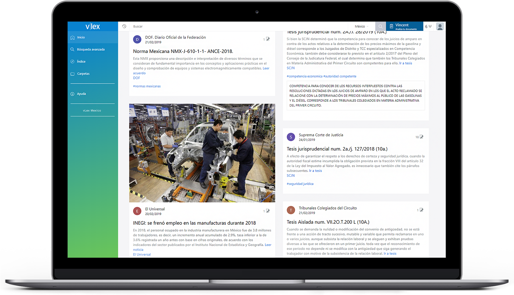 Vlex Mexico Tax - Website (1664x1080), Png Download