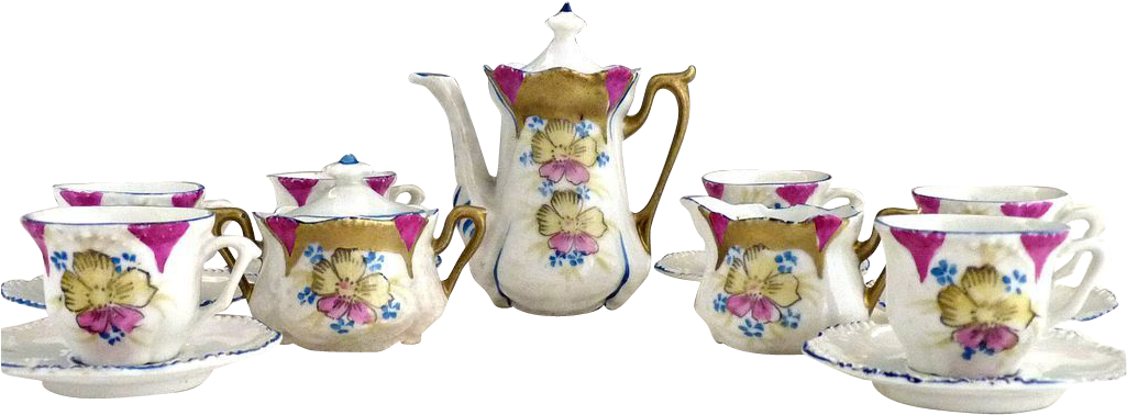 Tea Set Png (1024x1024), Png Download