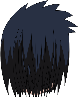#sasuke #cns #sasukehair #naruto - Cartoon (1024x1024), Png Download