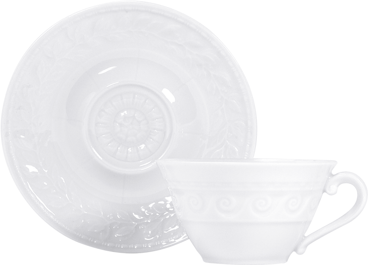 Louvre Tea Cup & Saucer - Coffee Cup (800x800), Png Download