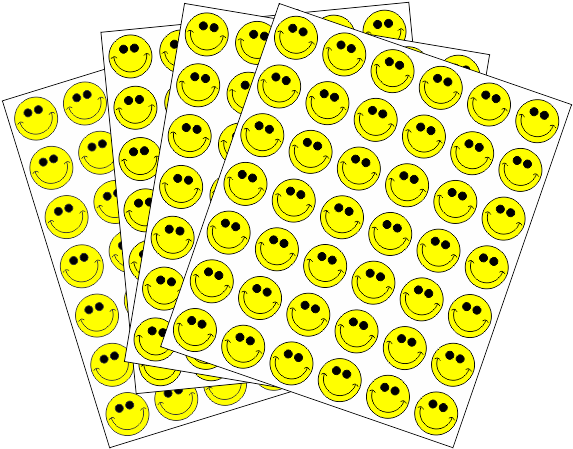 Sobres Caritas Felices - Circle (572x572), Png Download