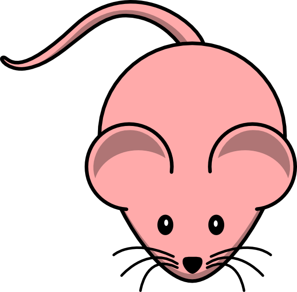 Female Mouse Svg Clip Arts 600 X 591 Px (600x591), Png Download