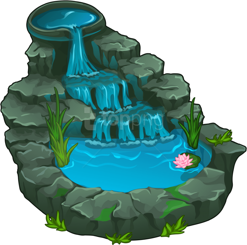 Free Png Download Waterfall Clipart Png Photo Png Images - Waterfall Clipart Png (850x841), Png Download