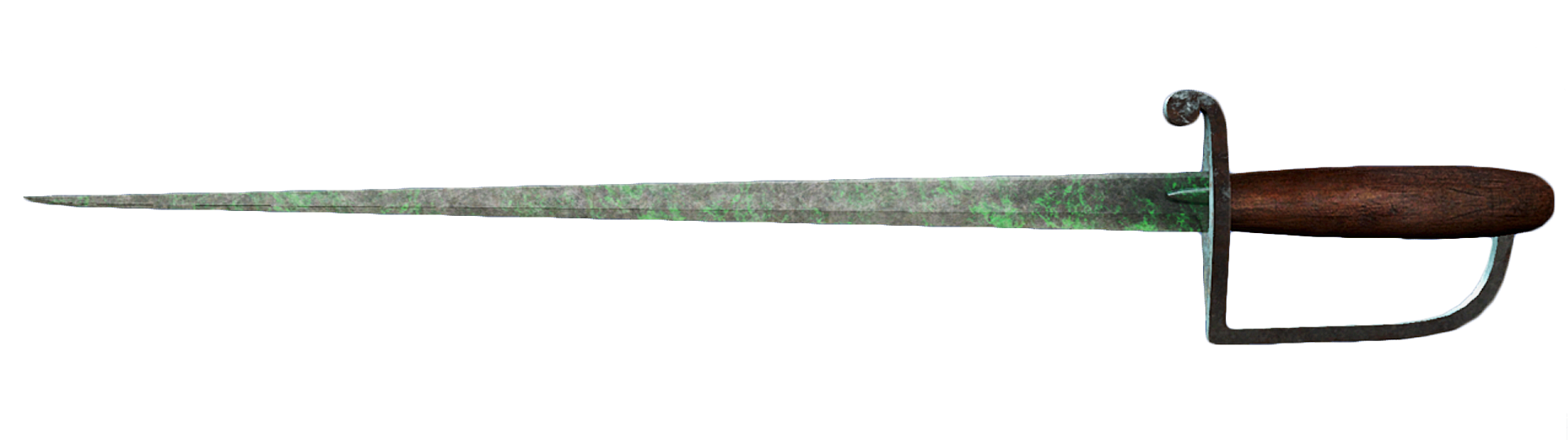 Shem Drowne Sword (1958x537), Png Download