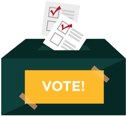 This Is A Vote By Mail Election (1000x1000), Png Download