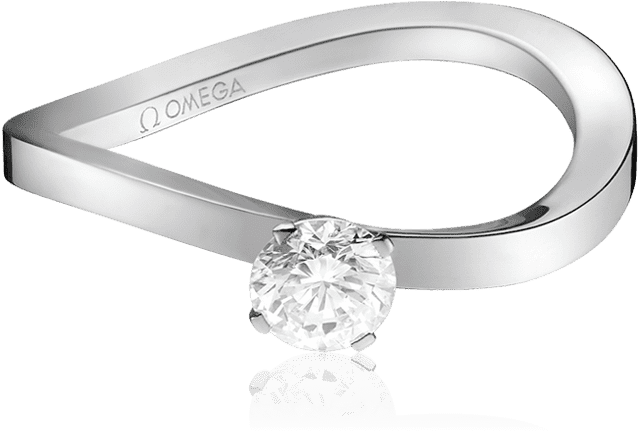 Aqua Swing Ring - Engagement Ring (800x1100), Png Download