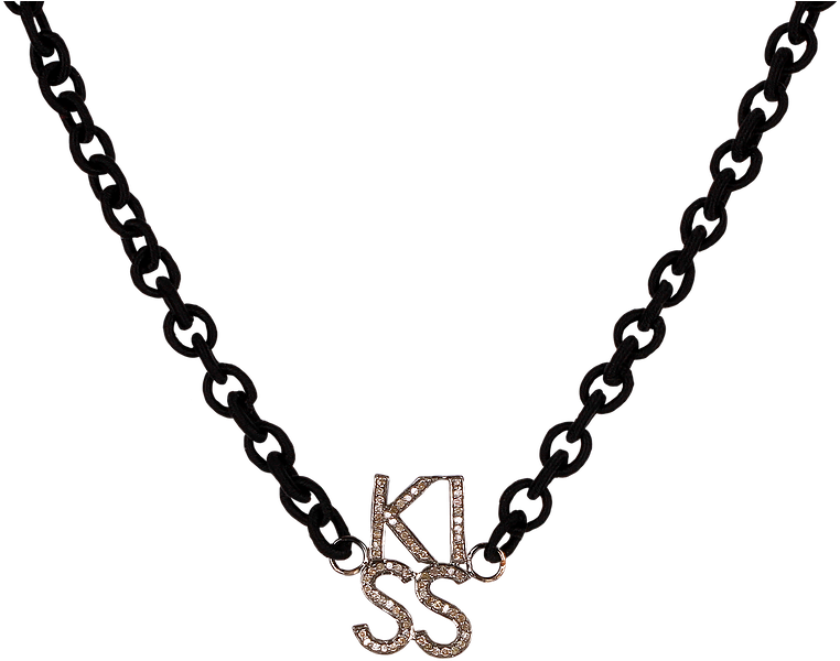 Microcute - Kiss Black - Tiffany 1837 Lock Necklace (783x616), Png Download