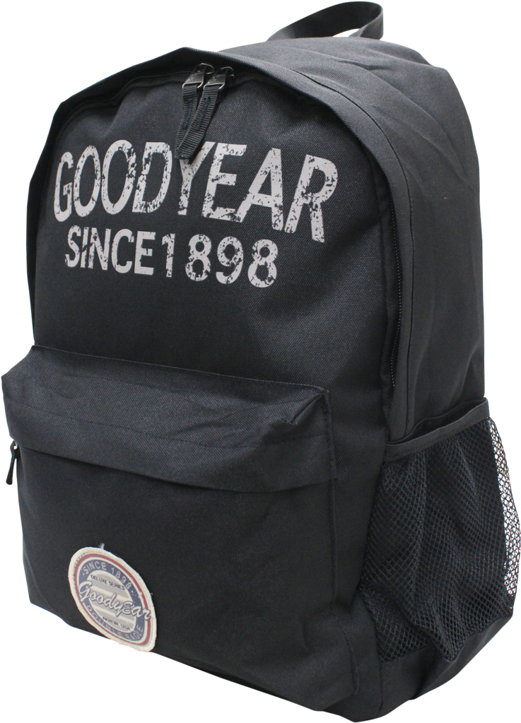 Goodyear Backpack Chopper Black - Hand Luggage (812x1080), Png Download