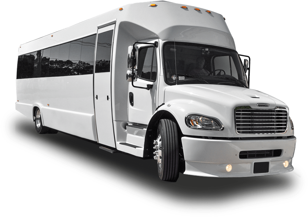 28 Passenger Vip Limo Coach Party Bus Rental For Tailgating - 2012 Freightliner Party Limo (1200x800), Png Download