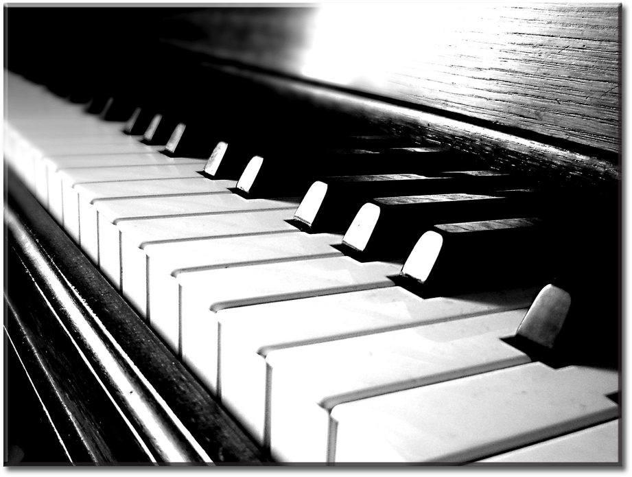 1000 X 750 1 - B&w Piano (1000x750), Png Download