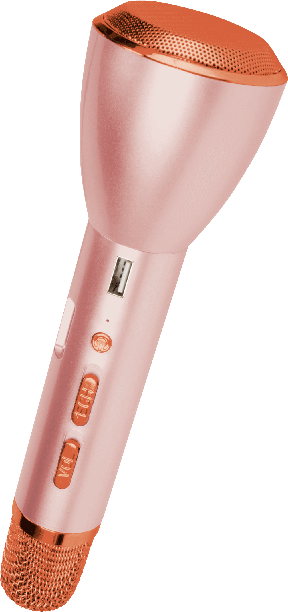 Sing-along Bluetooth Wireless Karaoke Microphone And - Plastic (1280x2391), Png Download