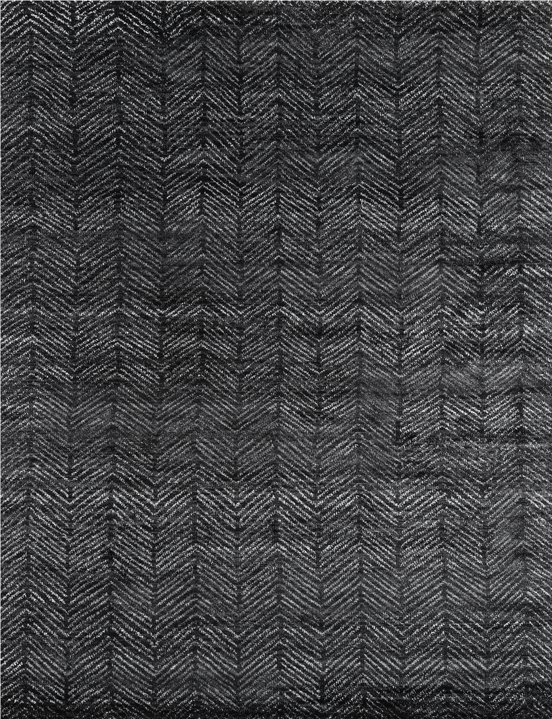Ben Soleimani Alia Rug Black / Grey - Carpet (1275x1700), Png Download