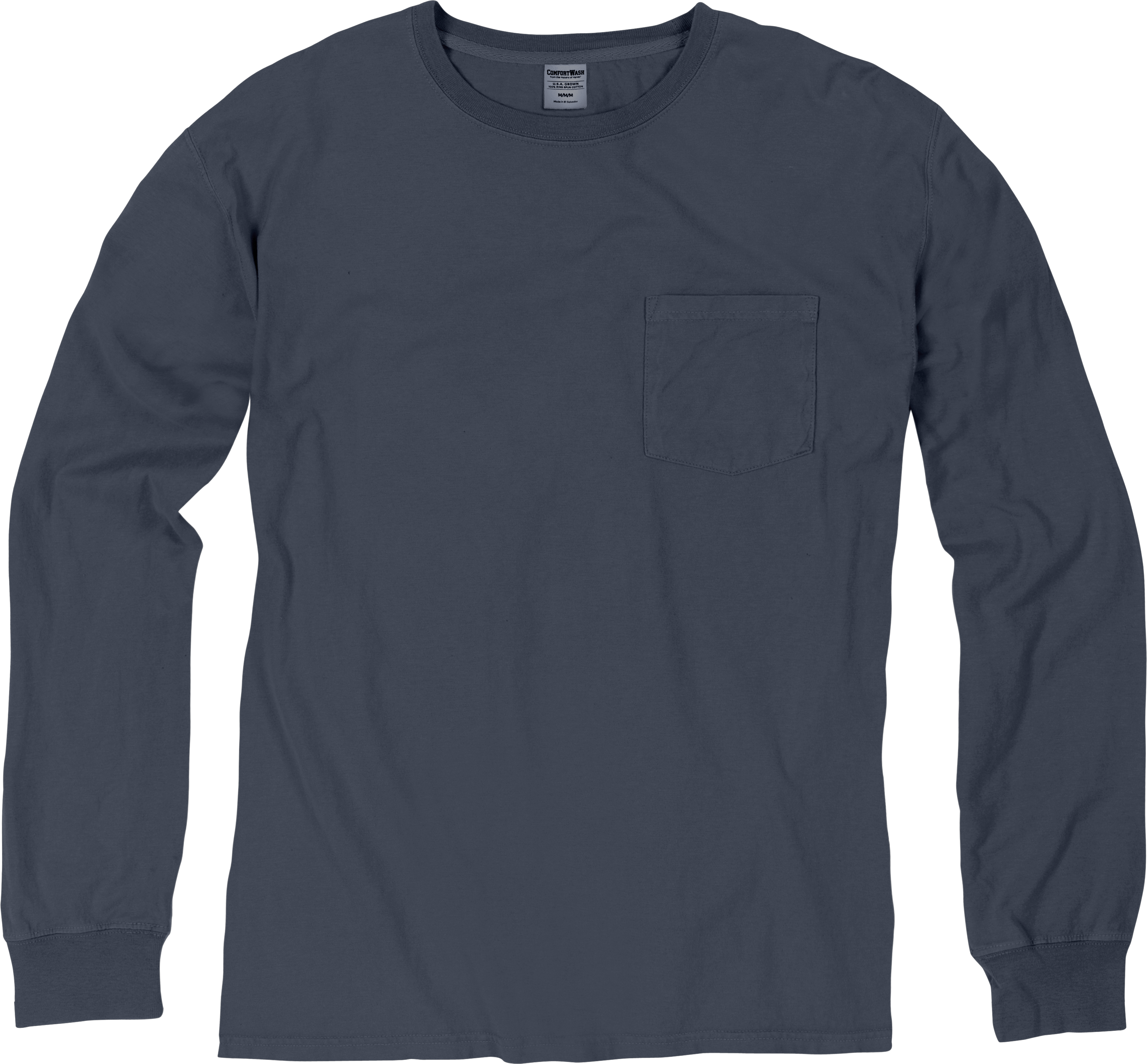 Front - Long-sleeved T-shirt (2796x2593), Png Download