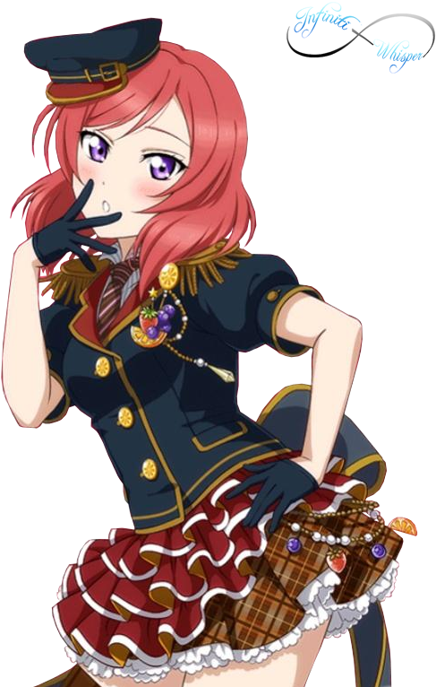 Maki Nishikino Render By Infiniti-whisper - Love Live Cards Maki (639x779), Png Download