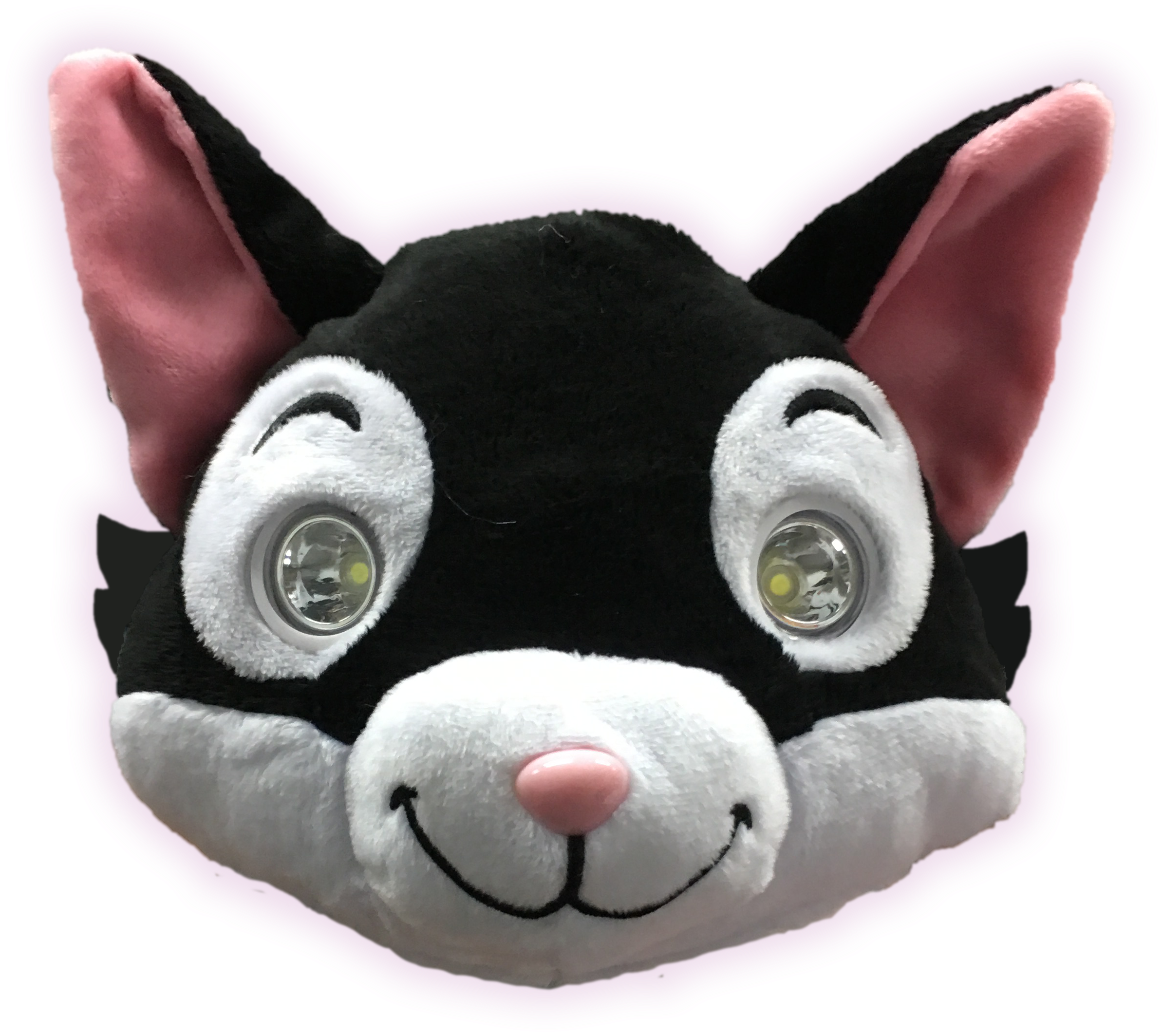 Hog Wild Soft, Cuddly And Wearable Headlights - Stuffed Toy (3024x2252), Png Download