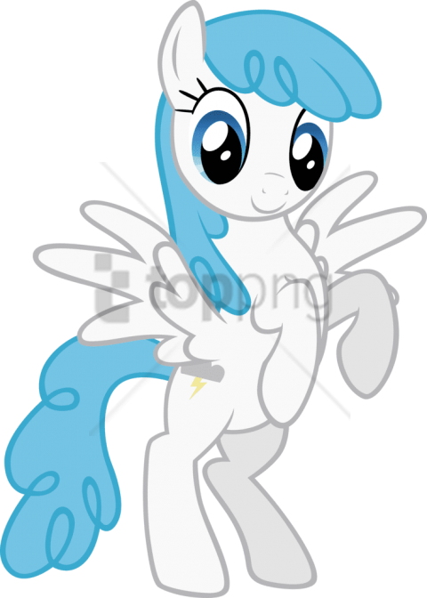 Free Png Download My Little Pony White Lightning Png - Cartoon (480x672), Png Download