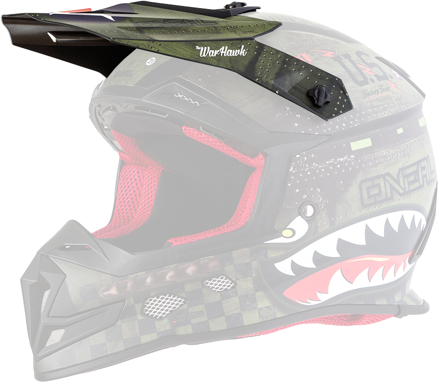 O Neal 5 Series Warhawk Helmet (1000x1000), Png Download