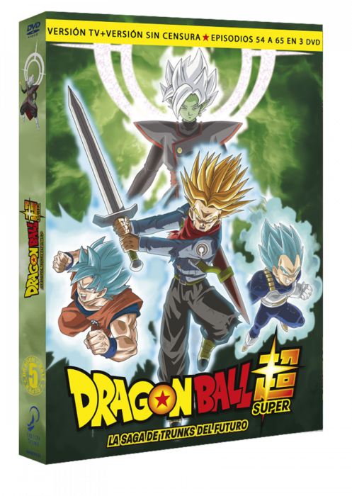 Download Dragon Ball Super Dvd Box 6 Png Image With No Background Pngkey Com
