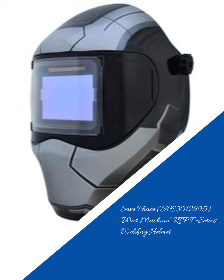 Save Phace “war Machine” Rfp F-series Welding Helmet - Motorcycle Helmet (735x1100), Png Download