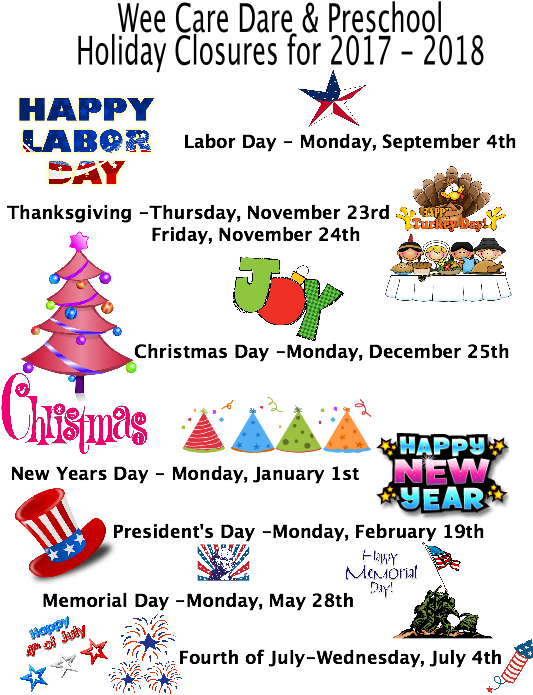 Full Day, Half Day & School Age Closure Dates - Uncle Sam Hat Clip Art (562x728), Png Download