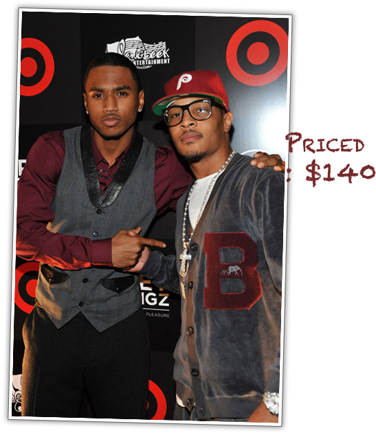 Album Release Party In Atl - Trey Songz And Ti (547x633), Png Download