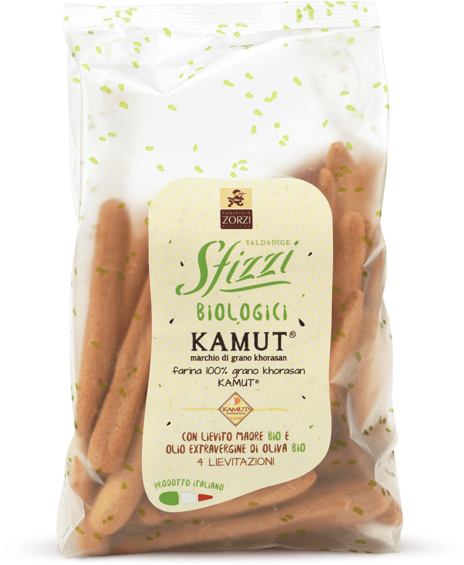 Kamut Organic Sfizzi Mini Breadsticks - Baguette (971x1440), Png Download