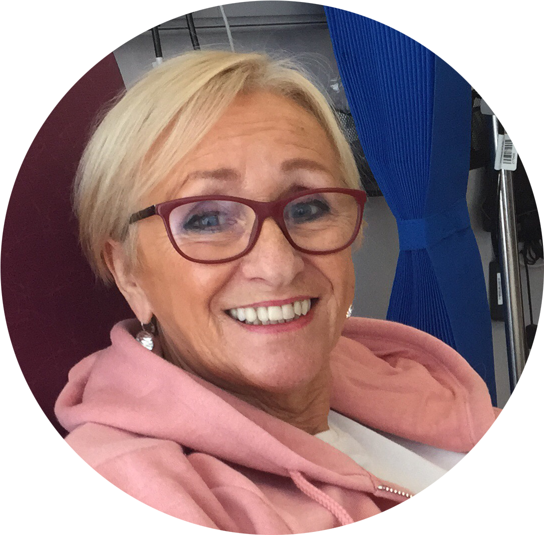 Pat Taylor, Diagnosed With Ovarian Cancer - Senior Citizen (1313x1176), Png Download