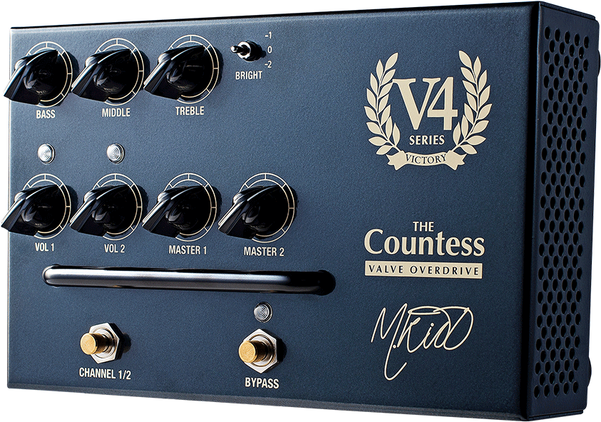Victory V4 The Countess Preamp Pedal - Victory The Kraken Preamp (1000x1000), Png Download