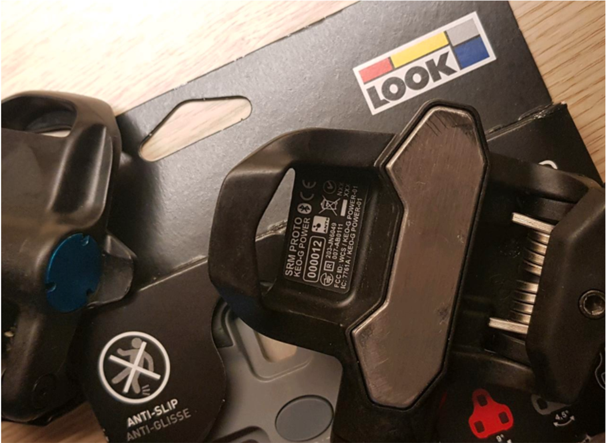 Srm And Look Keo G Pedal Based Power Meter Prototype - Look (1600x900), Png Download