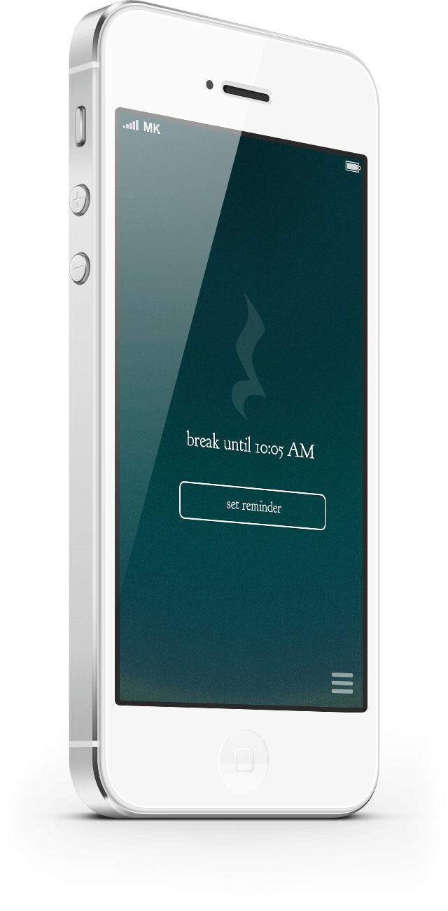 Rest Beacon - User Interface Design (640x1299), Png Download