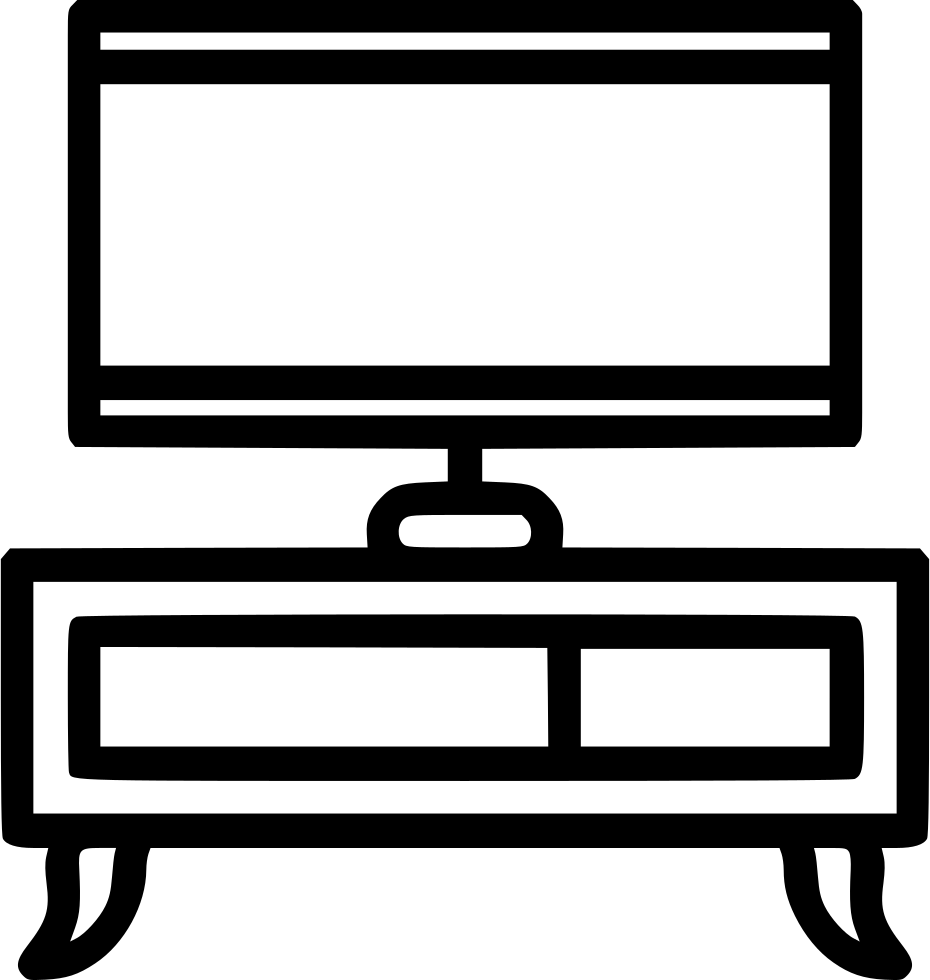 Tv Stand Comments - Wardrobe Icon (930x980), Png Download