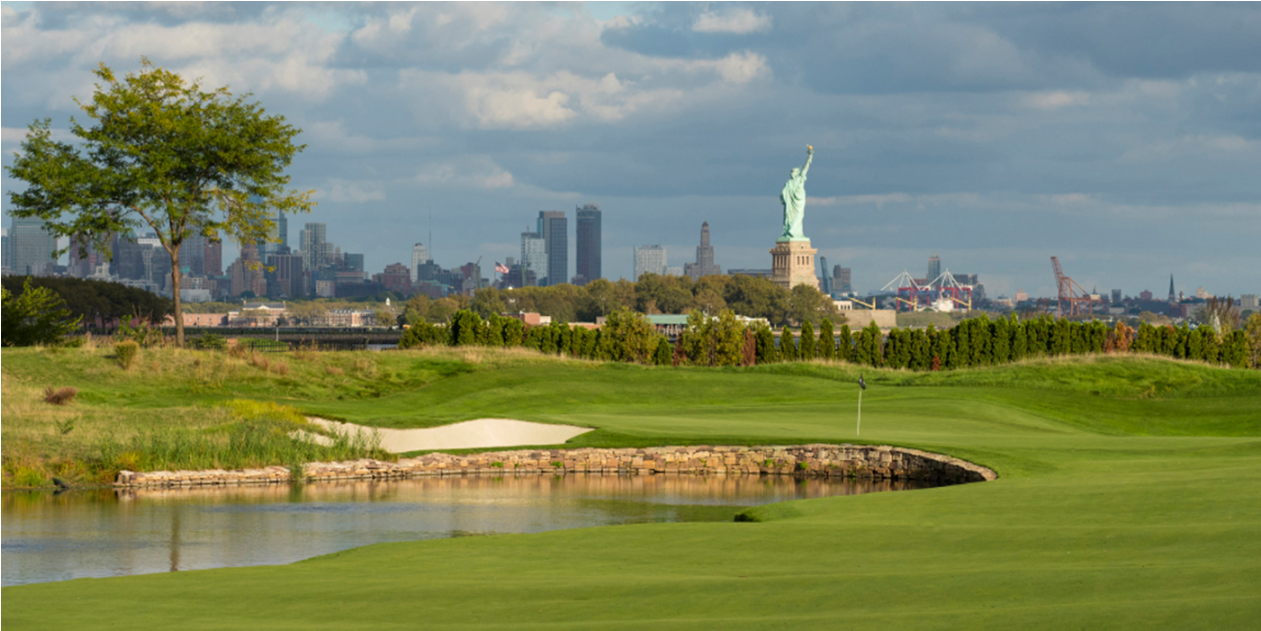 Liberty National Golf Club - Liberty National Golf Course (1260x1260), Png Download