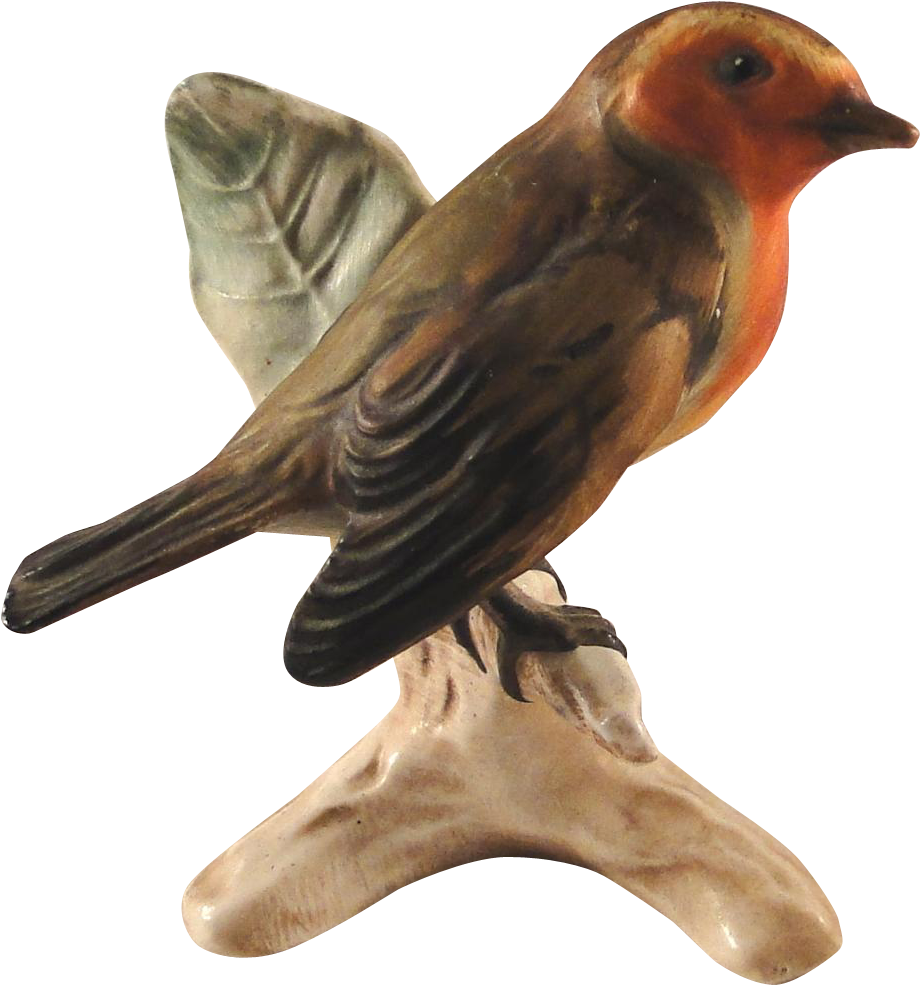 Vintage Goebel Robin Bird Figurine, Stamped 1962, Excellent - European Robin (984x984), Png Download