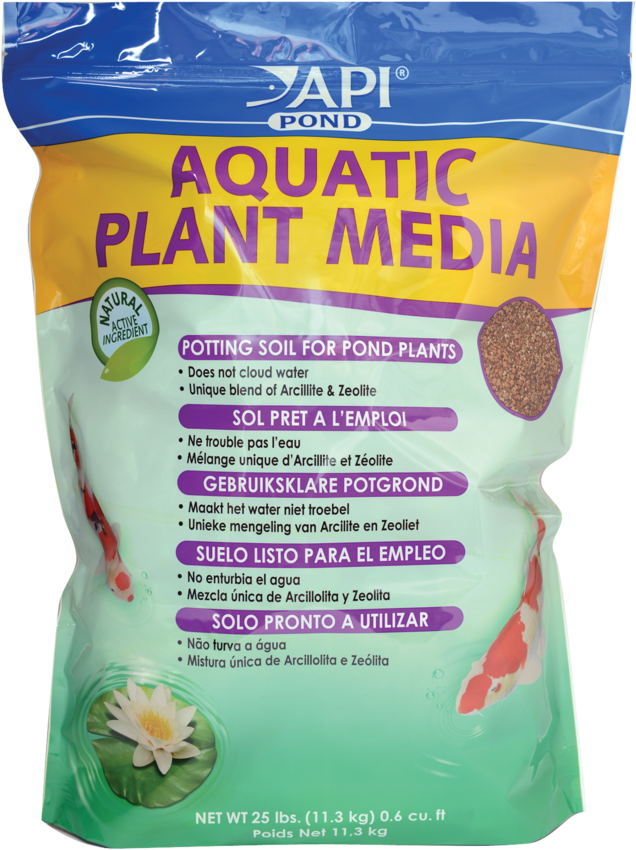 Api Pond Aquatic Planting Media - Aquatic Plant (823x1024), Png Download