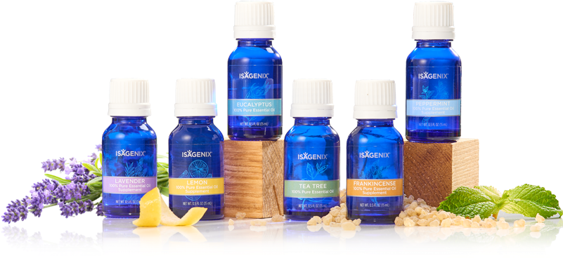 Single Oils - Essence Essential Oils Isagenix (800x500), Png Download